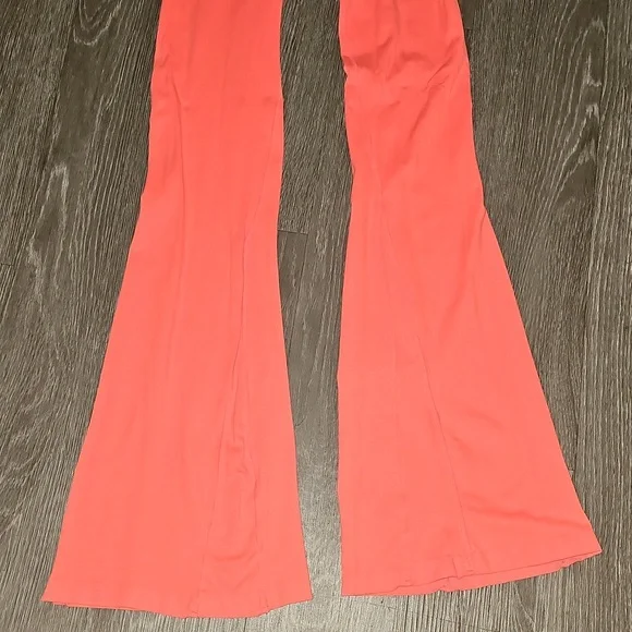 FP Movement Good Karma nwots womens sz XS/S Flares. Ribbed/High waisted. Neon - Picture 2 of 7